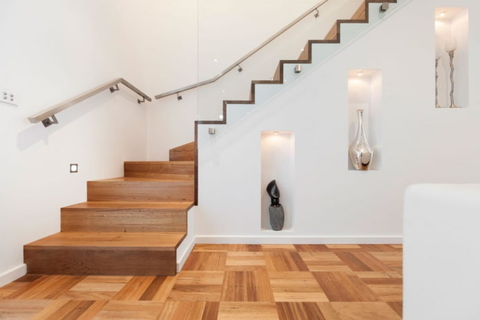 projeto de escada no interior de uma casa particular