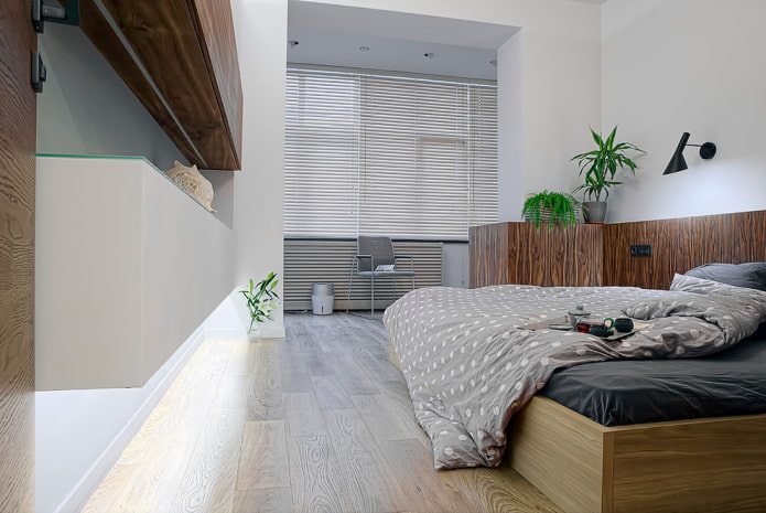 linóleo com imitação de laminado no interior