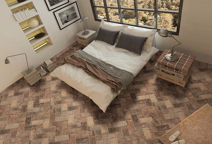 linóleo sob porcelanato