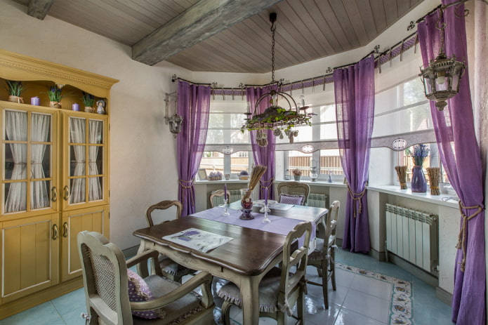 cortinas e persianas romanas com cordões