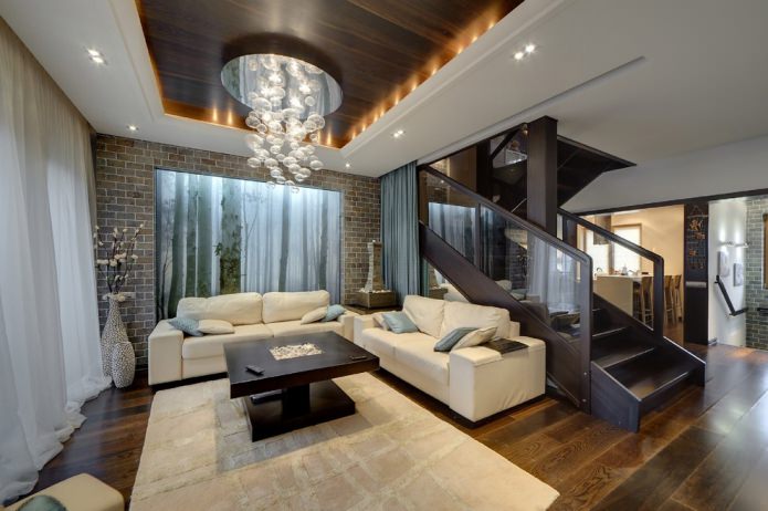 sala de estar luxuosa