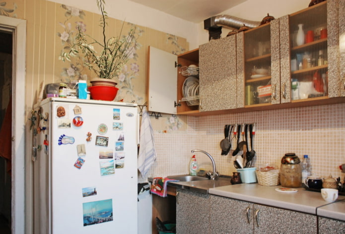 ímãs na cozinha