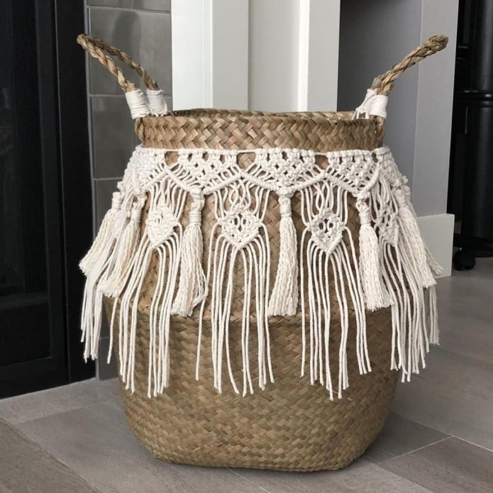 decorar cesta ikea