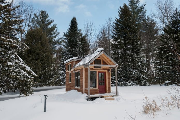 Casa no inverno