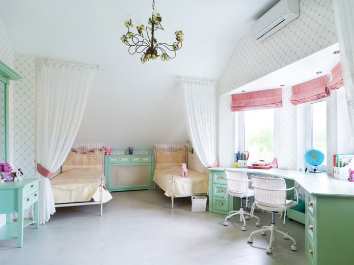 Quarto para duas meninas