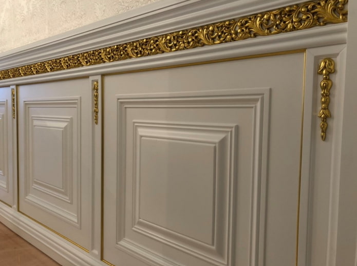 Decoração de parede clássica