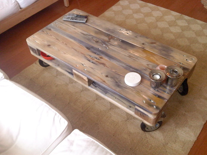A mesa pronta
