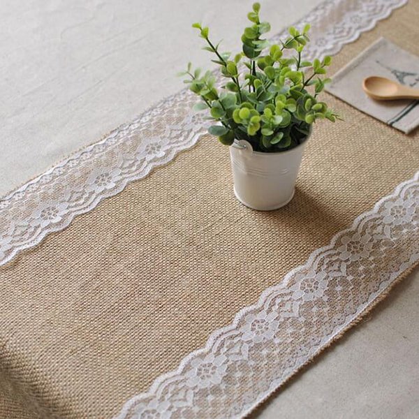 caminho de mesa estilo country