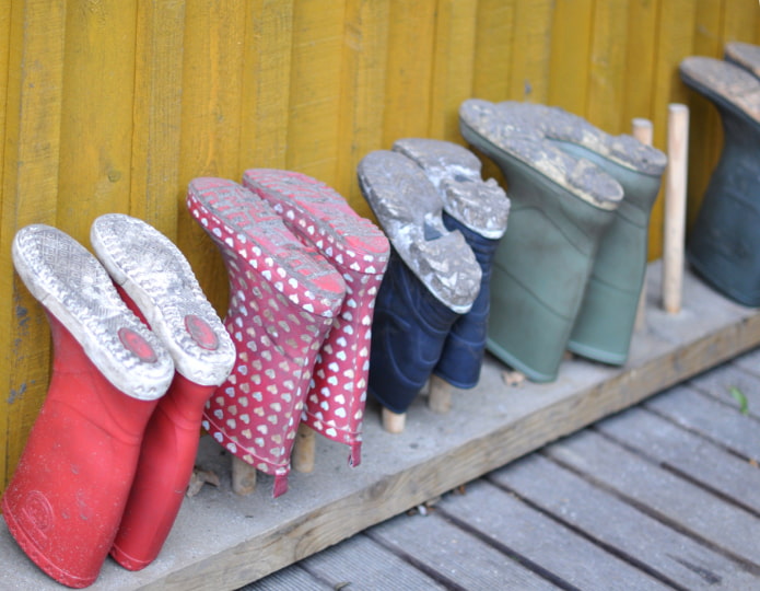 Suportes para botas