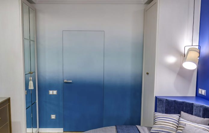 portas escondidas com gradiente