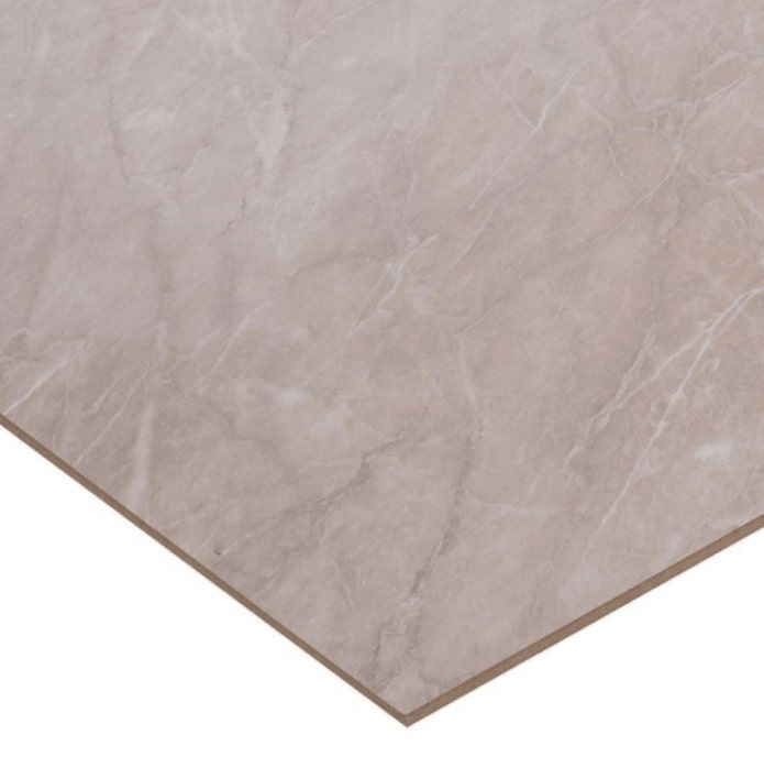 painel de mdf bege sob mármore