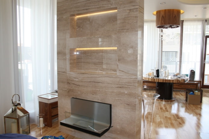 divisória no interior