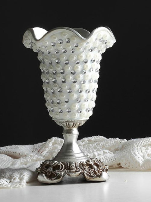 vaso com strass