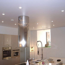 Variantes de design de tetos tensos na cozinha-14