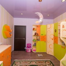 Teto falso no quarto infantil: 60 melhores fotos e ideias - 7