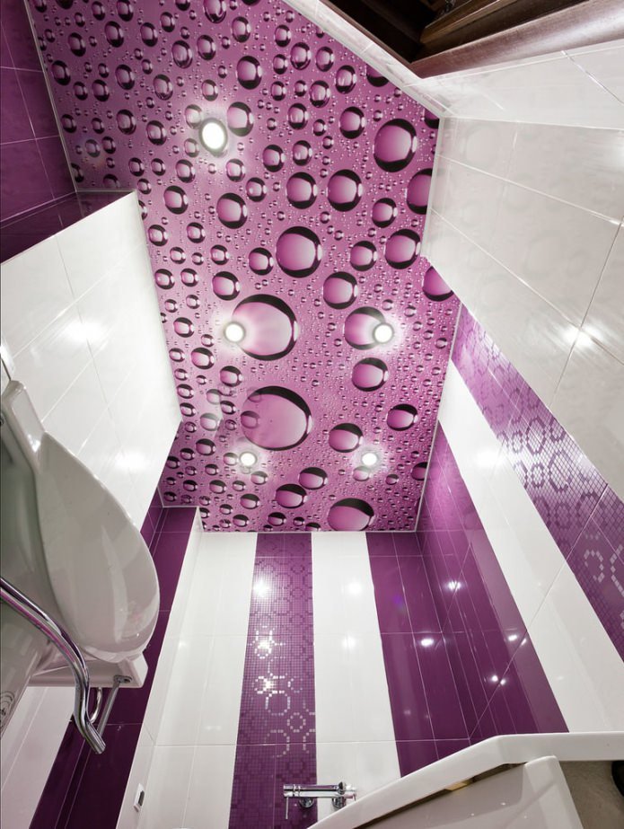 teto roxo esticado