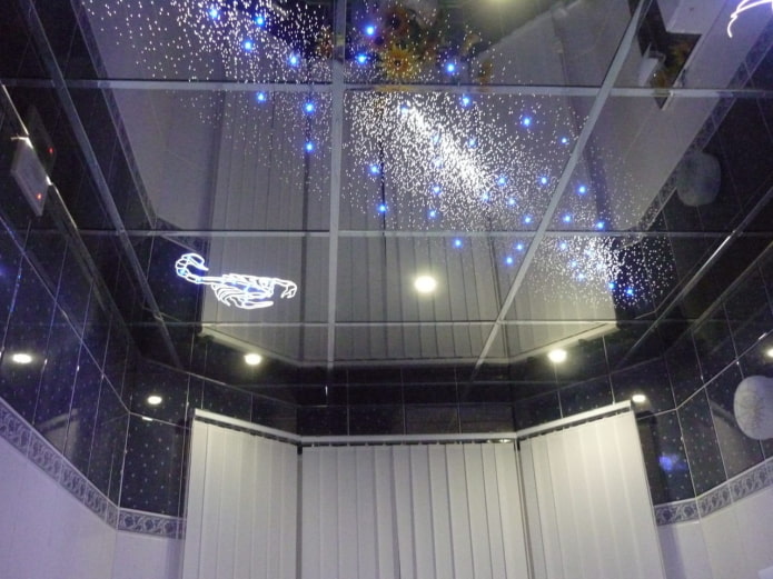 teto com estrelas