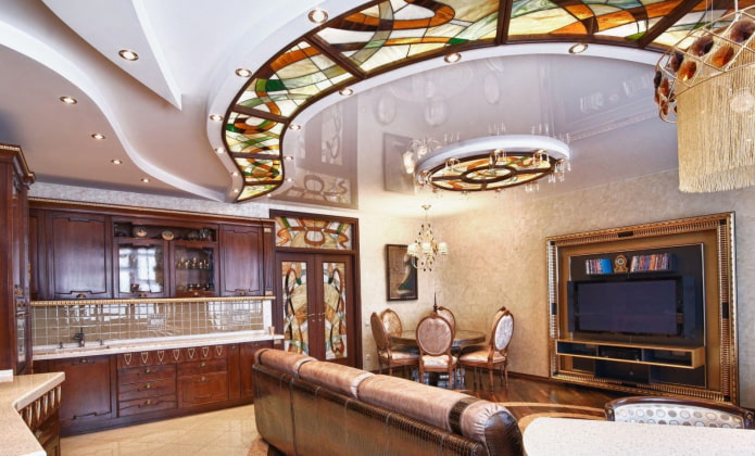 estrutura de tensão em estilo Art Nouveau