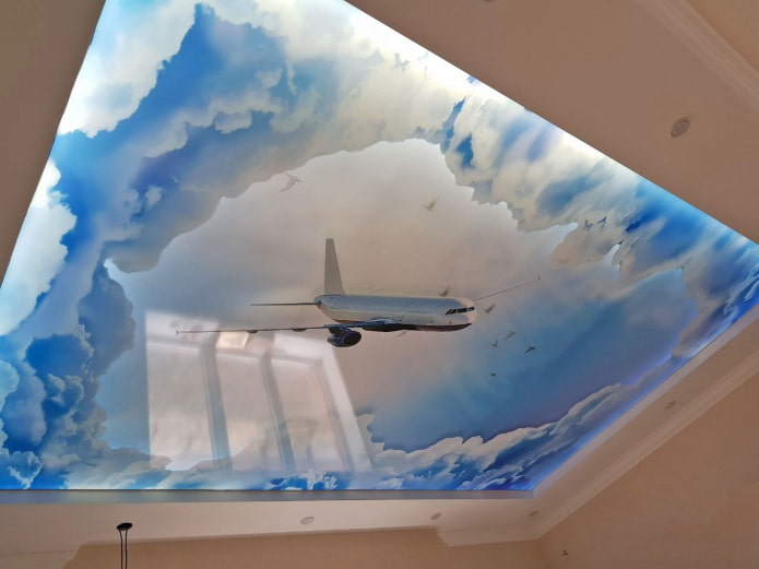 Impressão 3D no teto