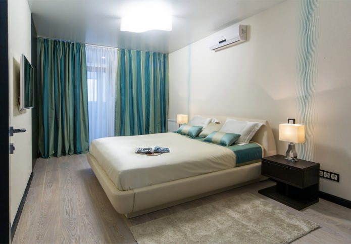 laminado no interior do quarto