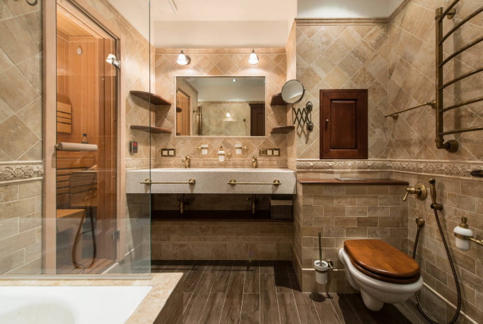 decoração de parede no interior em estilo neoclássico