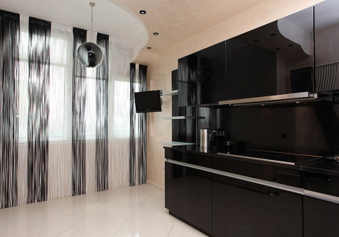 muslin preto e branco