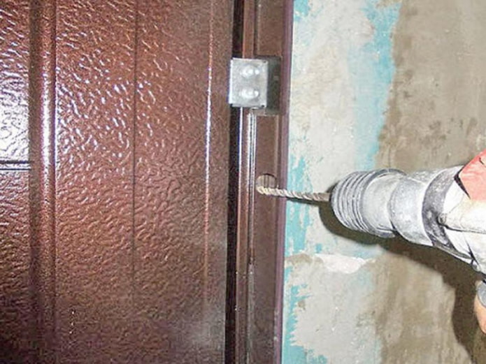 instalação de porta