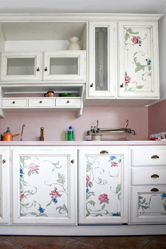 Decoupage com guardanapos