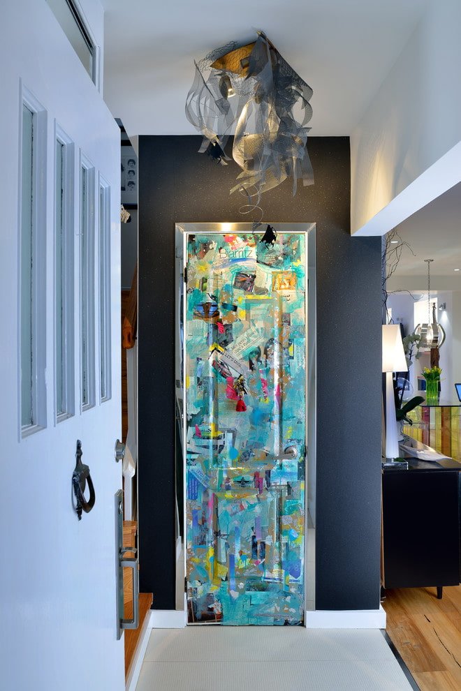 Decoupage com tinta