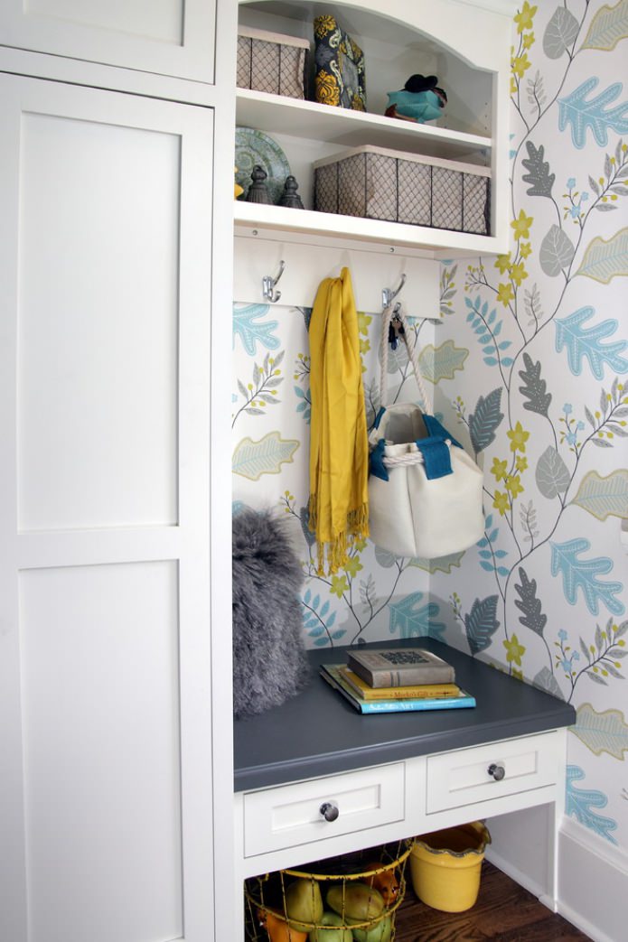 papel de parede com padrão floral
