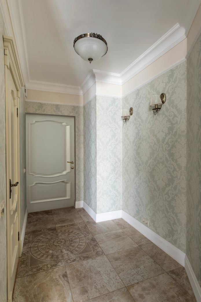 papel de parede com monogramas