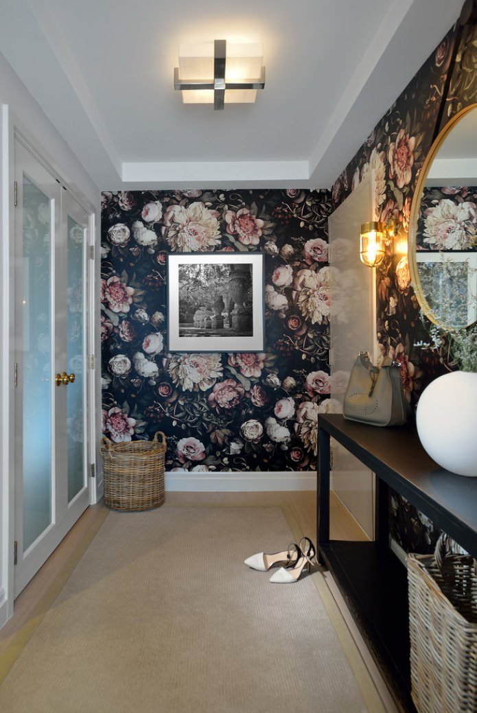 papel de parede com flores