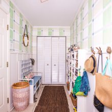 Como escolher papel de parede para um corredor pequeno: 70 ideias de design - 4