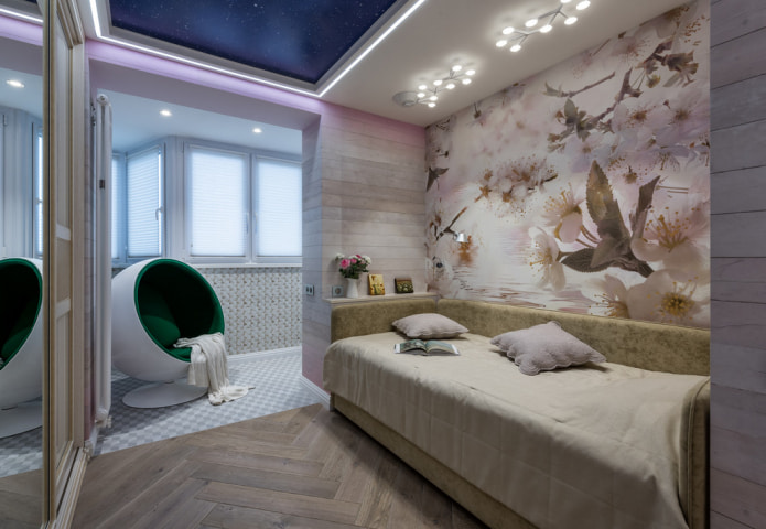 papel de parede com flores