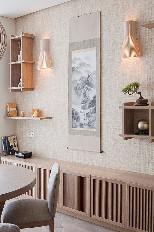 Papel de parede estilo japonês