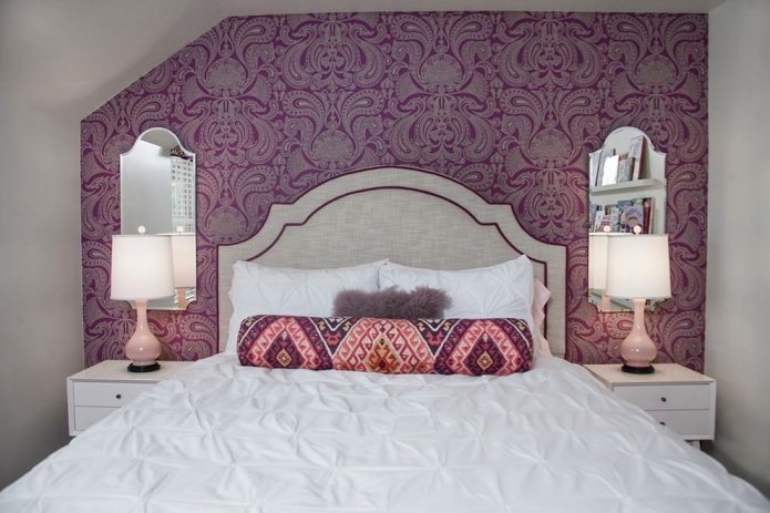 papel de parede roxo