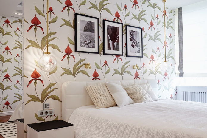Papel de parede floral