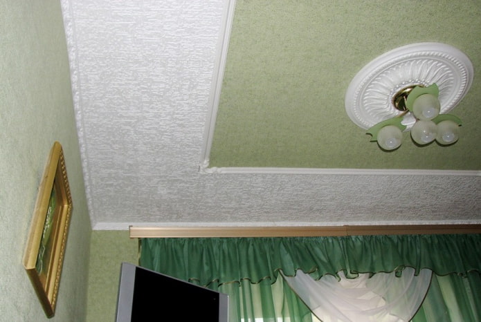 papel de parede com placas de teto