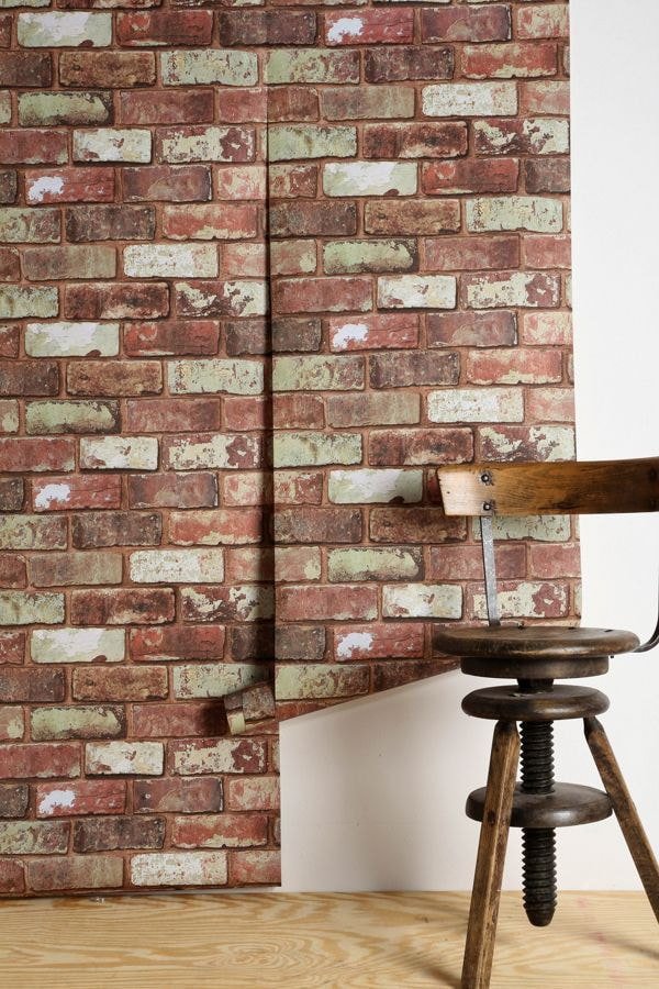 papel de parede estilo loft