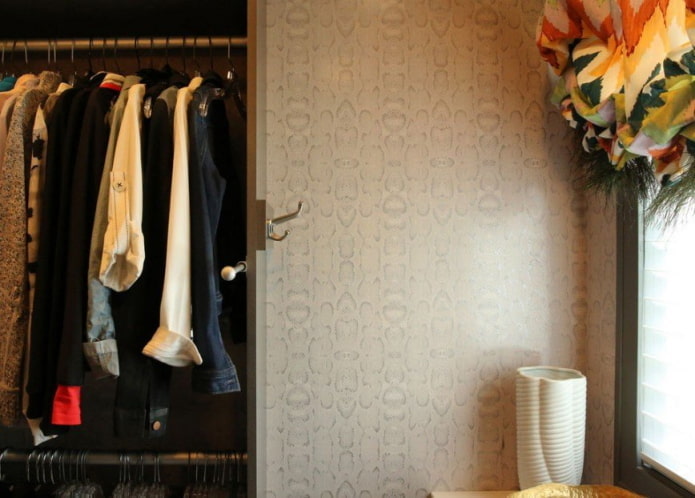 papel de parede de couro com papel