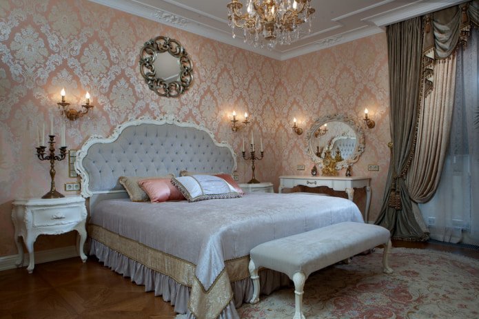 Interior de quarto em estilo vitoriano