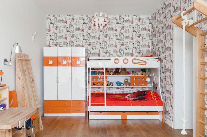 quarto infantil para dois meninos