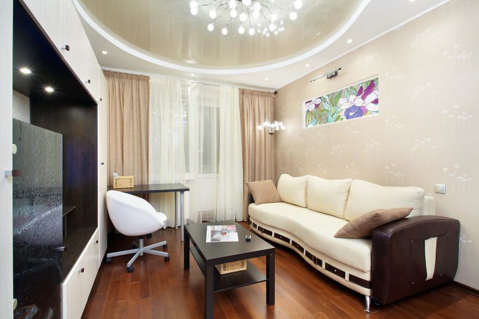 Laminado no interior do apartamento