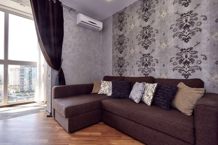 interior da sala de estar
