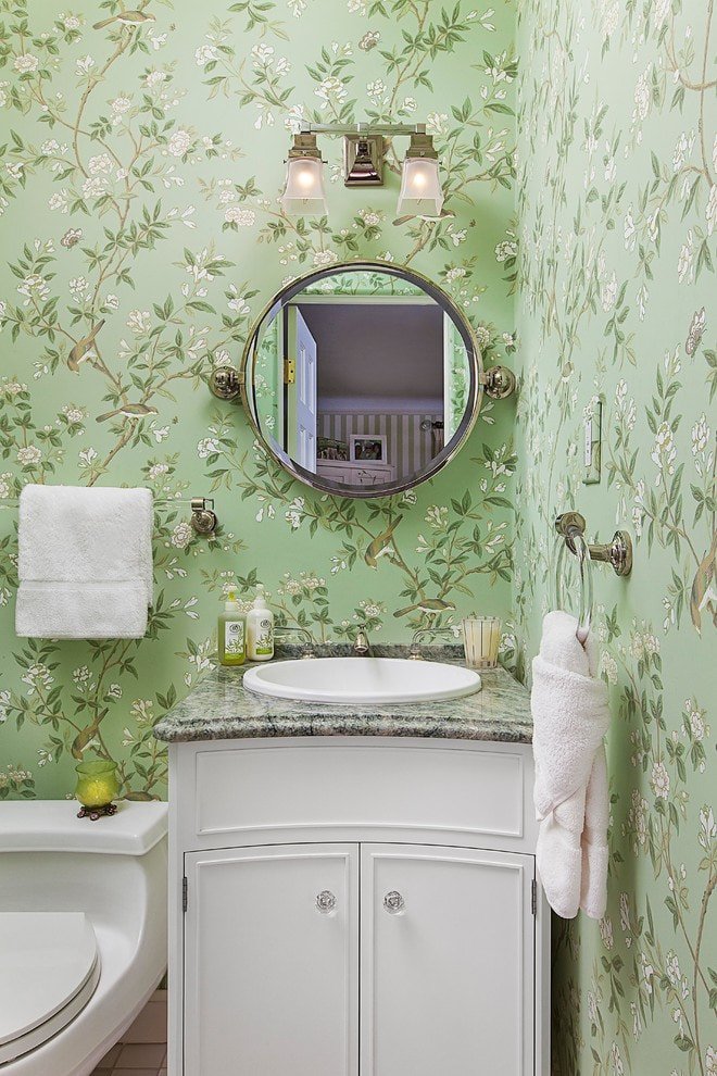 Papel de parede verde