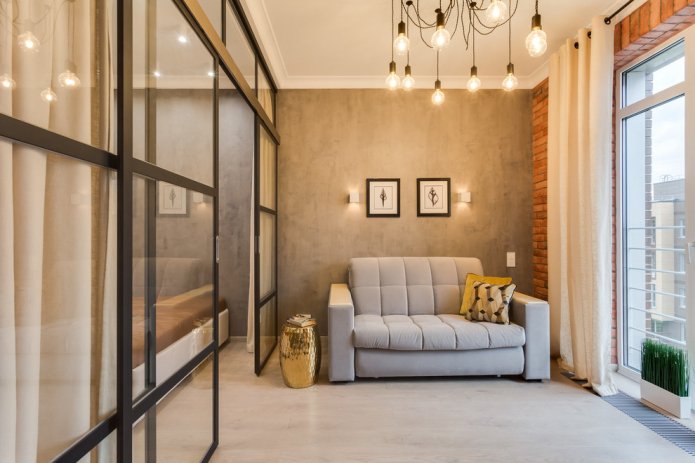 papel de parede estilo loft