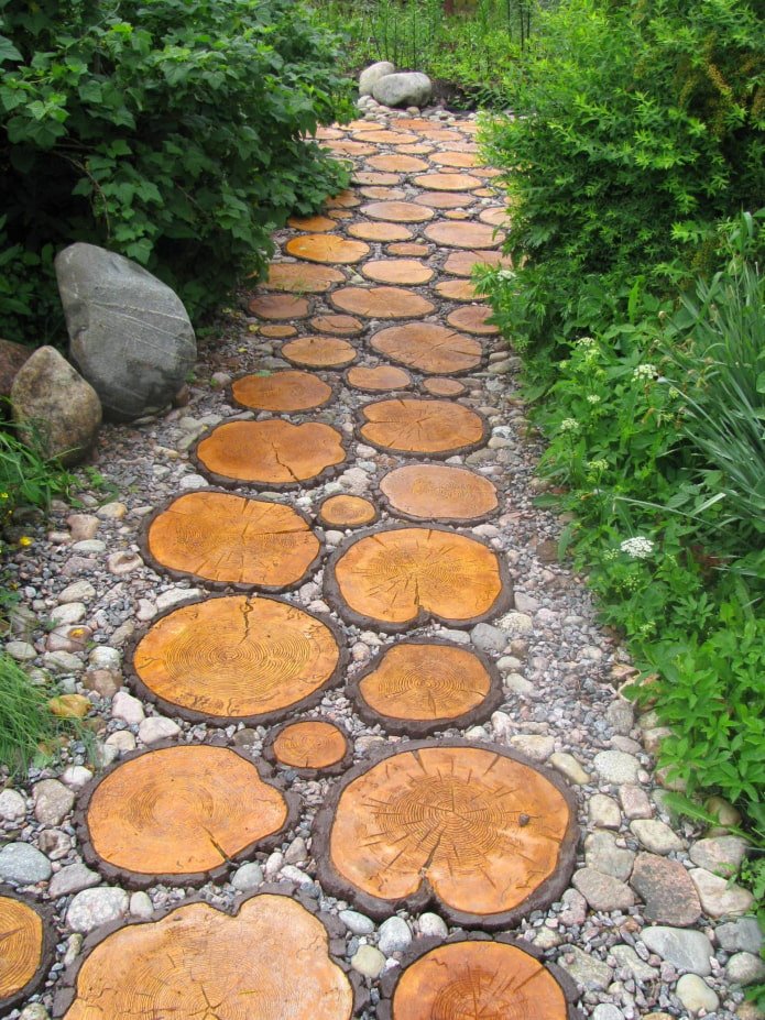 Caminhos de cortes de serra