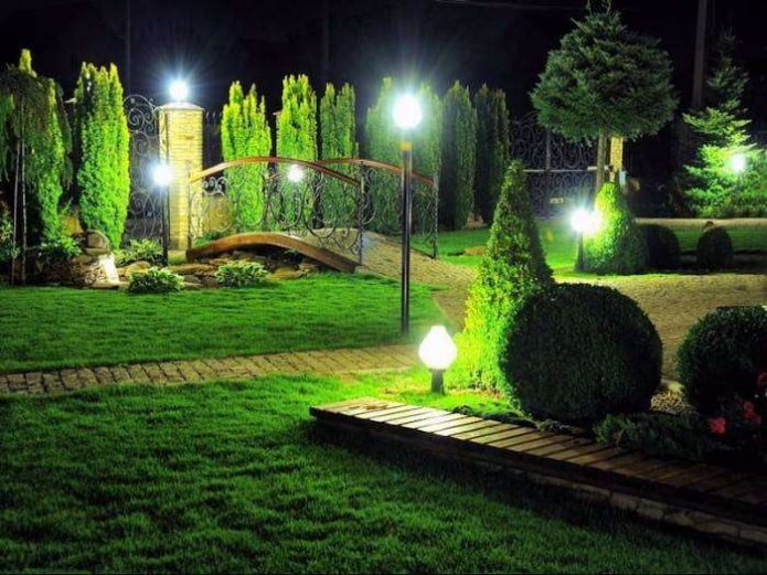 iluminação noturna