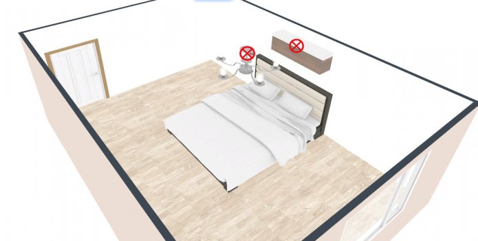 como não posicionar uma cama