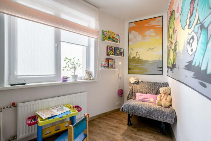 quarto infantil em vez de cozinha